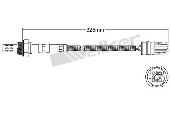 Imagine Sonda Lambda WALKER PRODUCTS 250-24413