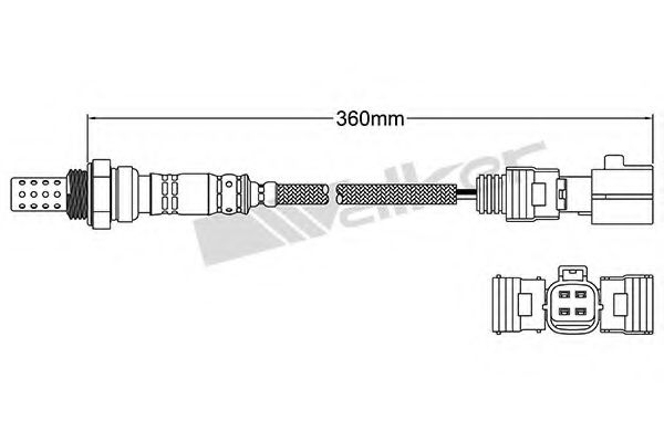 Imagine Sonda Lambda WALKER PRODUCTS 250-24420