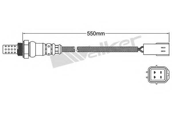 Imagine Sonda Lambda WALKER PRODUCTS 250-24447