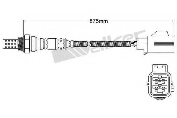 Imagine Sonda Lambda WALKER PRODUCTS 250-24482