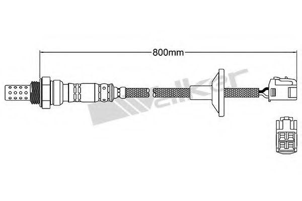 Imagine Sonda Lambda WALKER PRODUCTS 250-24483