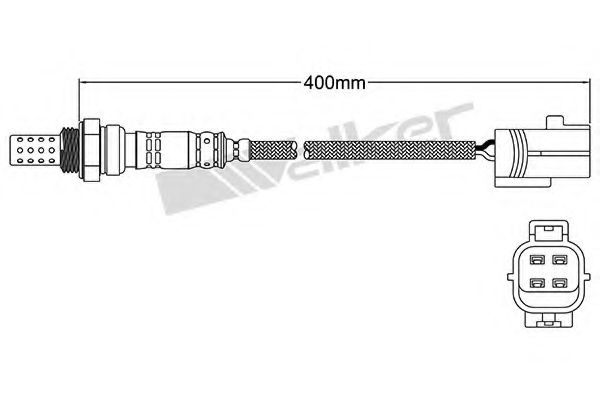 Imagine Sonda Lambda WALKER PRODUCTS 250-24485