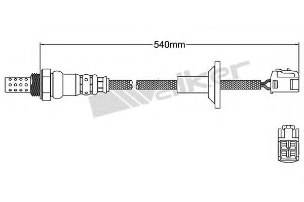 Imagine Sonda Lambda WALKER PRODUCTS 250-24486