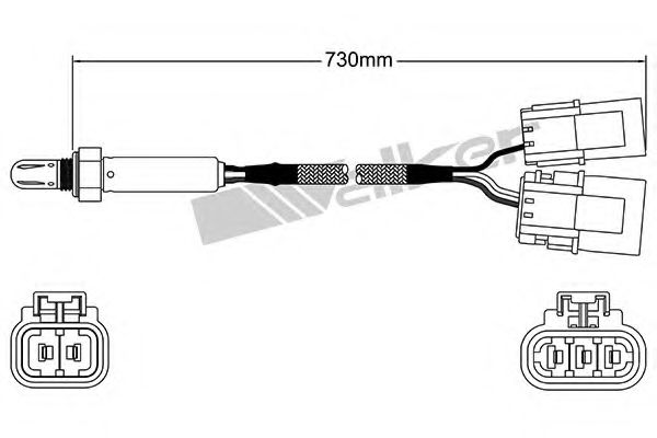 Imagine Sonda Lambda WALKER PRODUCTS 250-24505