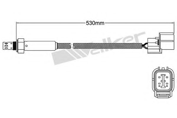 Imagine Sonda Lambda WALKER PRODUCTS 250-24512