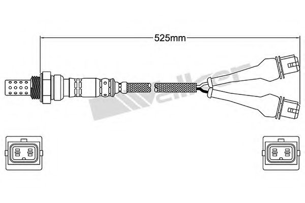 Imagine Sonda Lambda WALKER PRODUCTS 250-24545