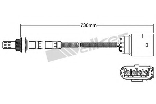 Imagine Sonda Lambda WALKER PRODUCTS 250-24558