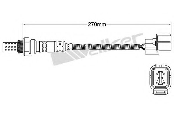 Imagine Sonda Lambda WALKER PRODUCTS 250-24578