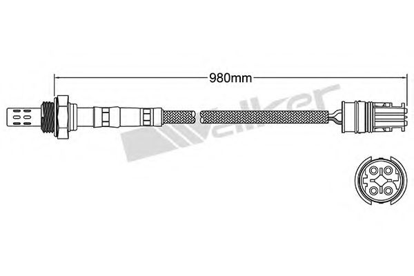 Imagine Sonda Lambda WALKER PRODUCTS 250-24589