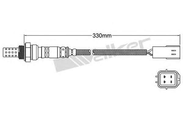 Imagine Sonda Lambda WALKER PRODUCTS 250-24593