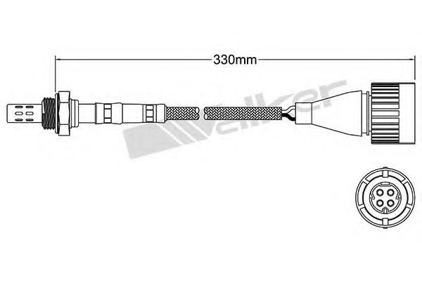 Imagine Sonda Lambda WALKER PRODUCTS 250-24605