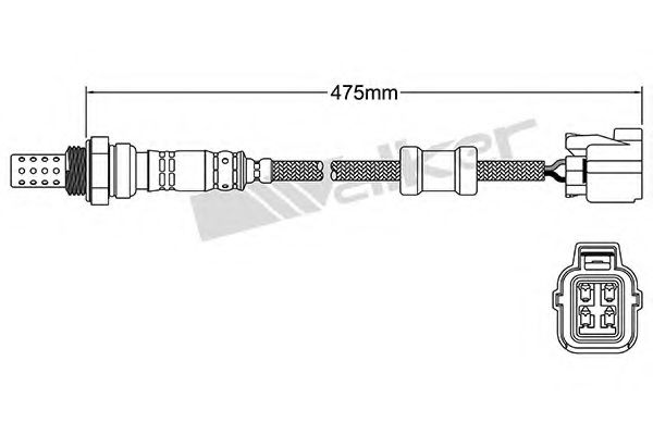 Imagine Sonda Lambda WALKER PRODUCTS 250-24621