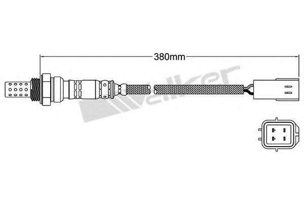 Imagine Sonda Lambda WALKER PRODUCTS 250-24628