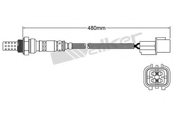 Imagine Sonda Lambda WALKER PRODUCTS 250-24630