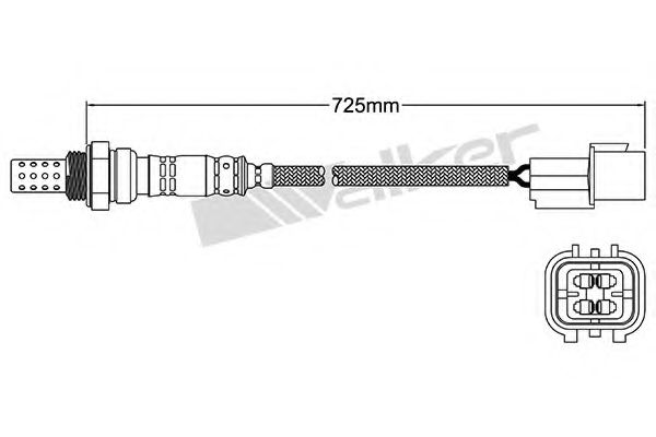 Imagine Sonda Lambda WALKER PRODUCTS 250-24631