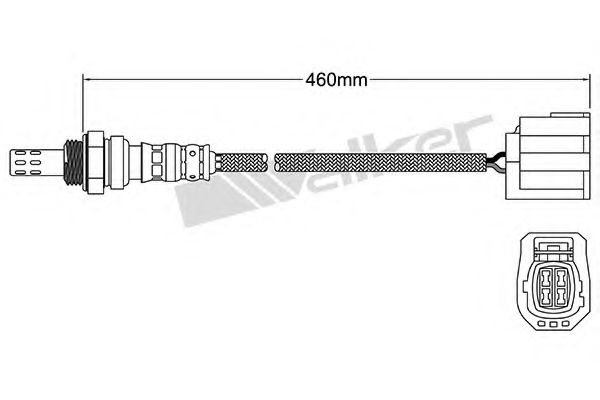 Imagine Sonda Lambda WALKER PRODUCTS 250-24660