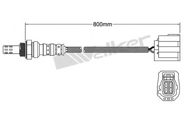 Imagine Sonda Lambda WALKER PRODUCTS 250-24661