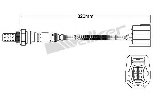 Imagine Sonda Lambda WALKER PRODUCTS 250-24676