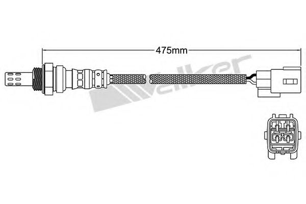 Imagine Sonda Lambda WALKER PRODUCTS 250-24687