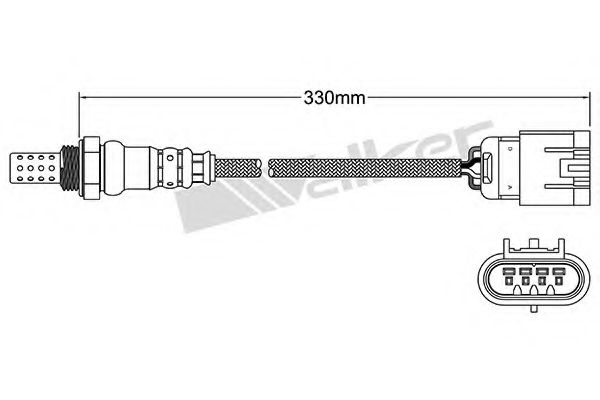 Imagine Sonda Lambda WALKER PRODUCTS 250-24690