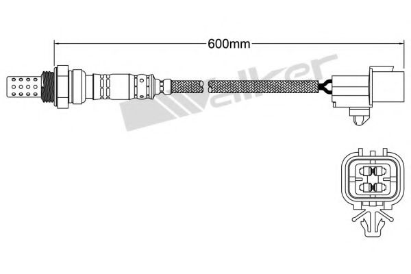 Imagine Sonda Lambda WALKER PRODUCTS 250-24691