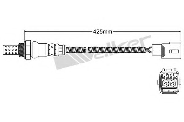 Imagine Sonda Lambda WALKER PRODUCTS 250-24710