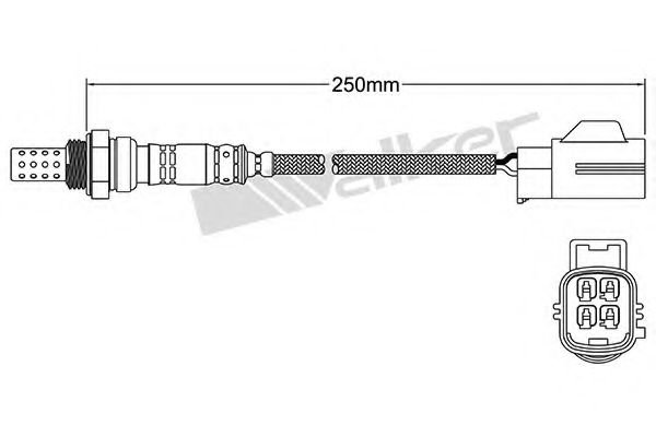 Imagine Sonda Lambda WALKER PRODUCTS 250-24714