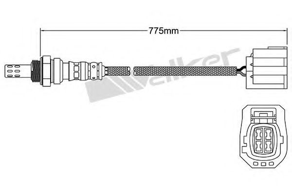 Imagine Sonda Lambda WALKER PRODUCTS 250-24718