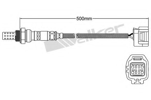 Imagine Sonda Lambda WALKER PRODUCTS 250-24730