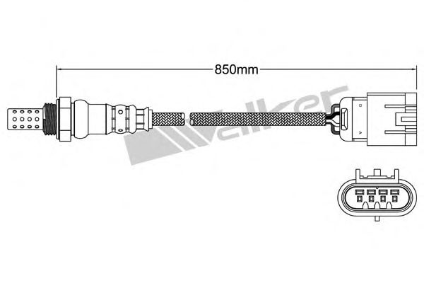 Imagine Sonda Lambda WALKER PRODUCTS 250-24740