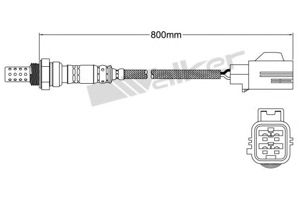 Imagine Sonda Lambda WALKER PRODUCTS 250-24744