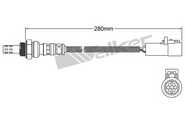 Imagine Sonda Lambda WALKER PRODUCTS 250-24749