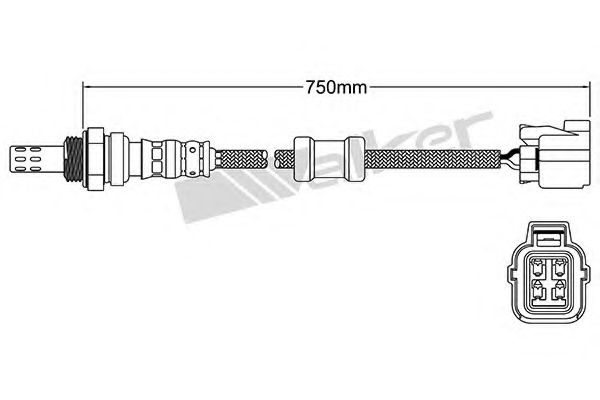 Imagine Sonda Lambda WALKER PRODUCTS 250-24756