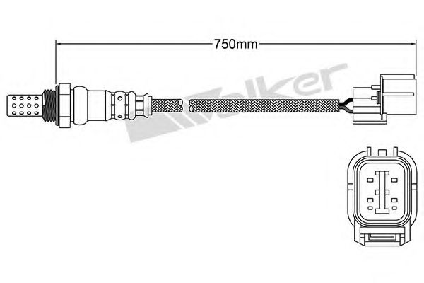 Imagine Sonda Lambda WALKER PRODUCTS 250-24761