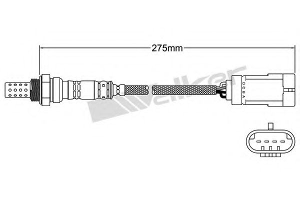 Imagine Sonda Lambda WALKER PRODUCTS 250-24781