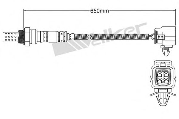 Imagine Sonda Lambda WALKER PRODUCTS 250-24782