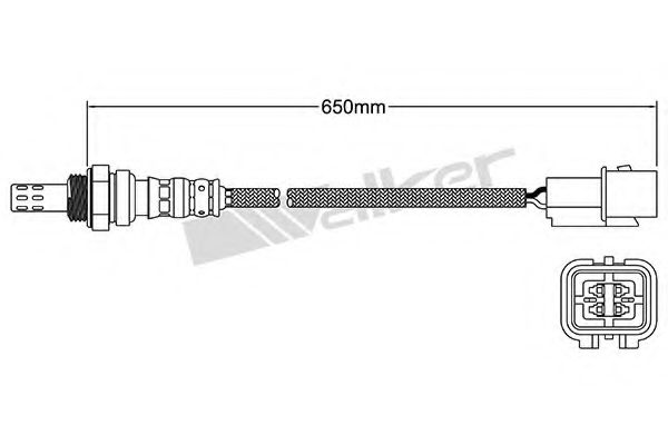 Imagine Sonda Lambda WALKER PRODUCTS 250-24783