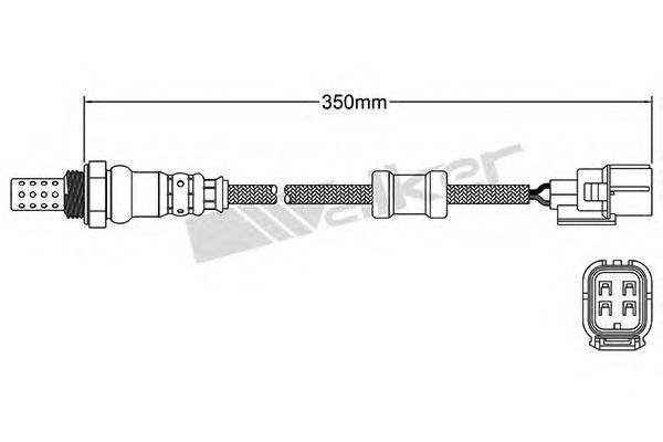 Imagine Sonda Lambda WALKER PRODUCTS 250-24786