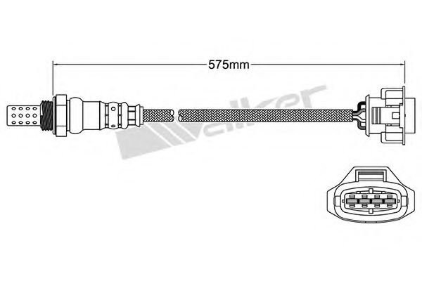 Imagine Sonda Lambda WALKER PRODUCTS 250-24848