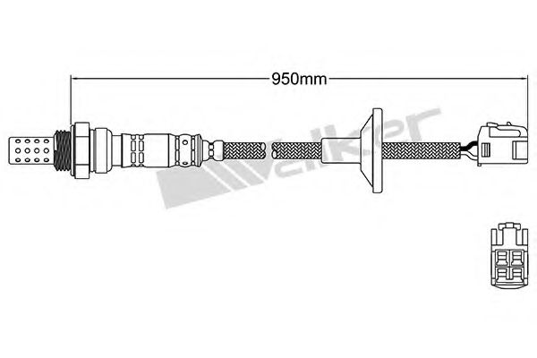 Imagine Sonda Lambda WALKER PRODUCTS 250-24855