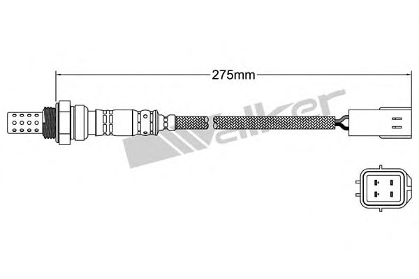 Imagine Sonda Lambda WALKER PRODUCTS 250-24860