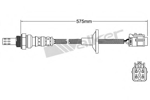 Imagine Sonda Lambda WALKER PRODUCTS 250-24864