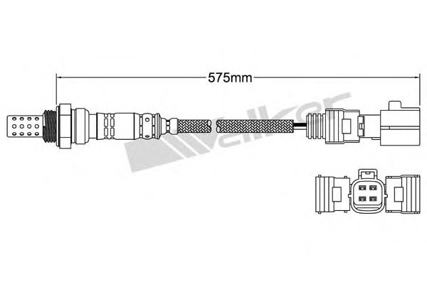 Imagine Sonda Lambda WALKER PRODUCTS 250-24870