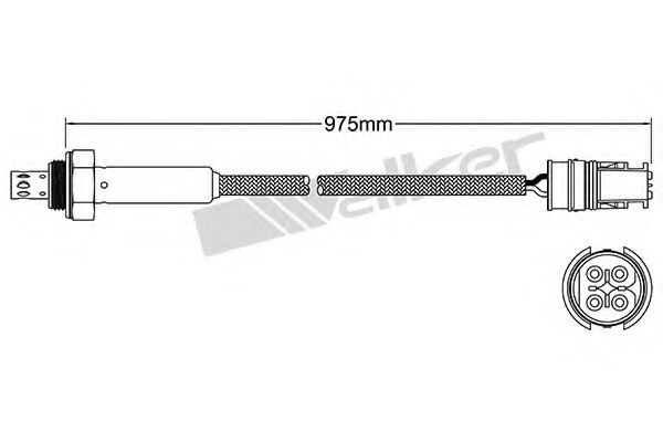 Imagine Sonda Lambda WALKER PRODUCTS 250-24876