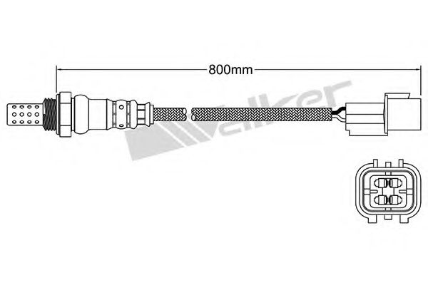 Imagine Sonda Lambda WALKER PRODUCTS 250-24887