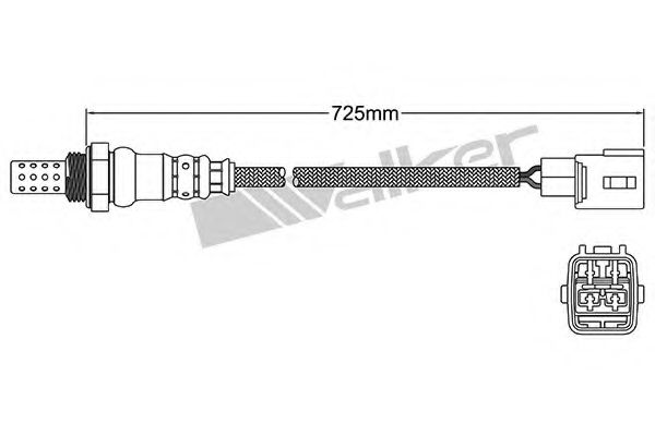 Imagine Sonda Lambda WALKER PRODUCTS 250-24889