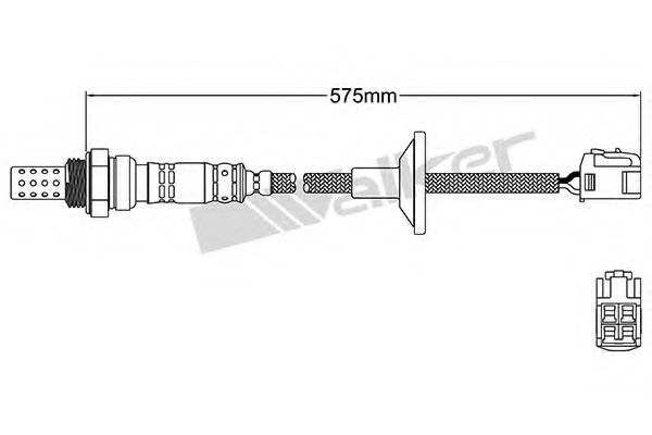 Imagine Sonda Lambda WALKER PRODUCTS 250-24902