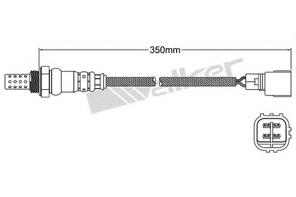 Imagine Sonda Lambda WALKER PRODUCTS 250-24906