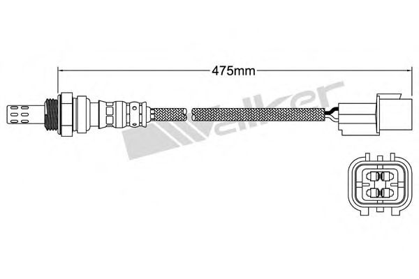 Imagine Sonda Lambda WALKER PRODUCTS 250-24916