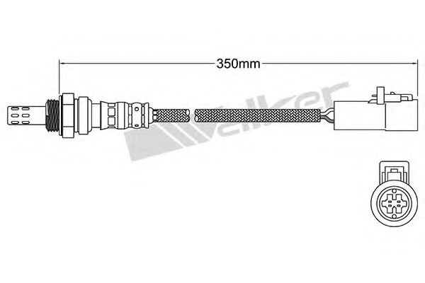 Imagine Sonda Lambda WALKER PRODUCTS 250-24939